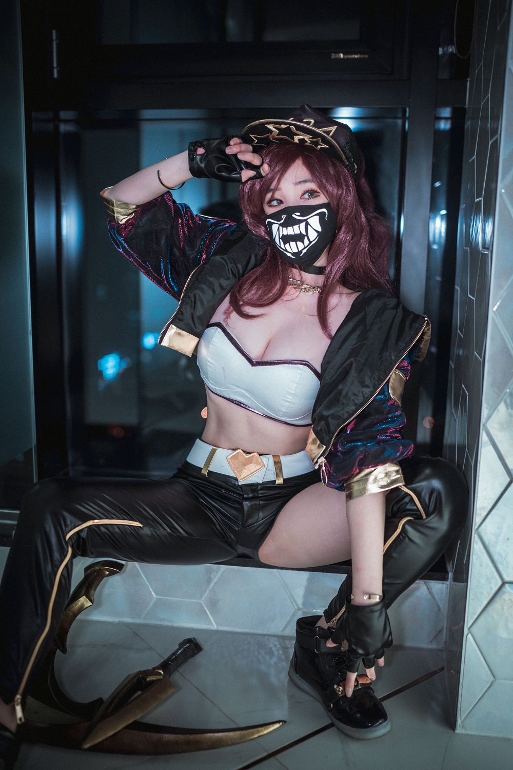 ģ Akali KDA  [Coserͼ] Bambi ѧȹͼ ﺫ P.6