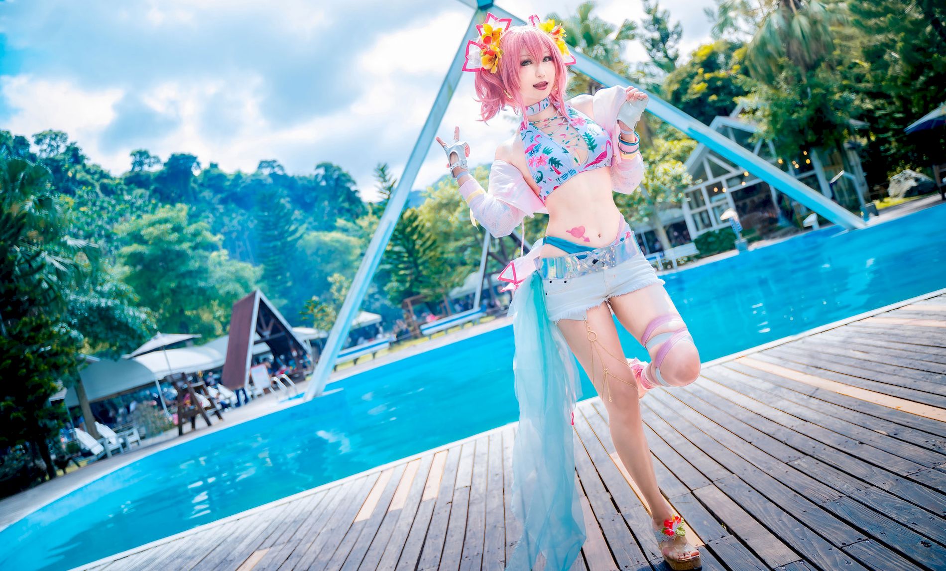 STER THE ģ iDOLM Mika  Jougasaki ߾ϸͼ coserӰ HIKO [Cosplay] P.6