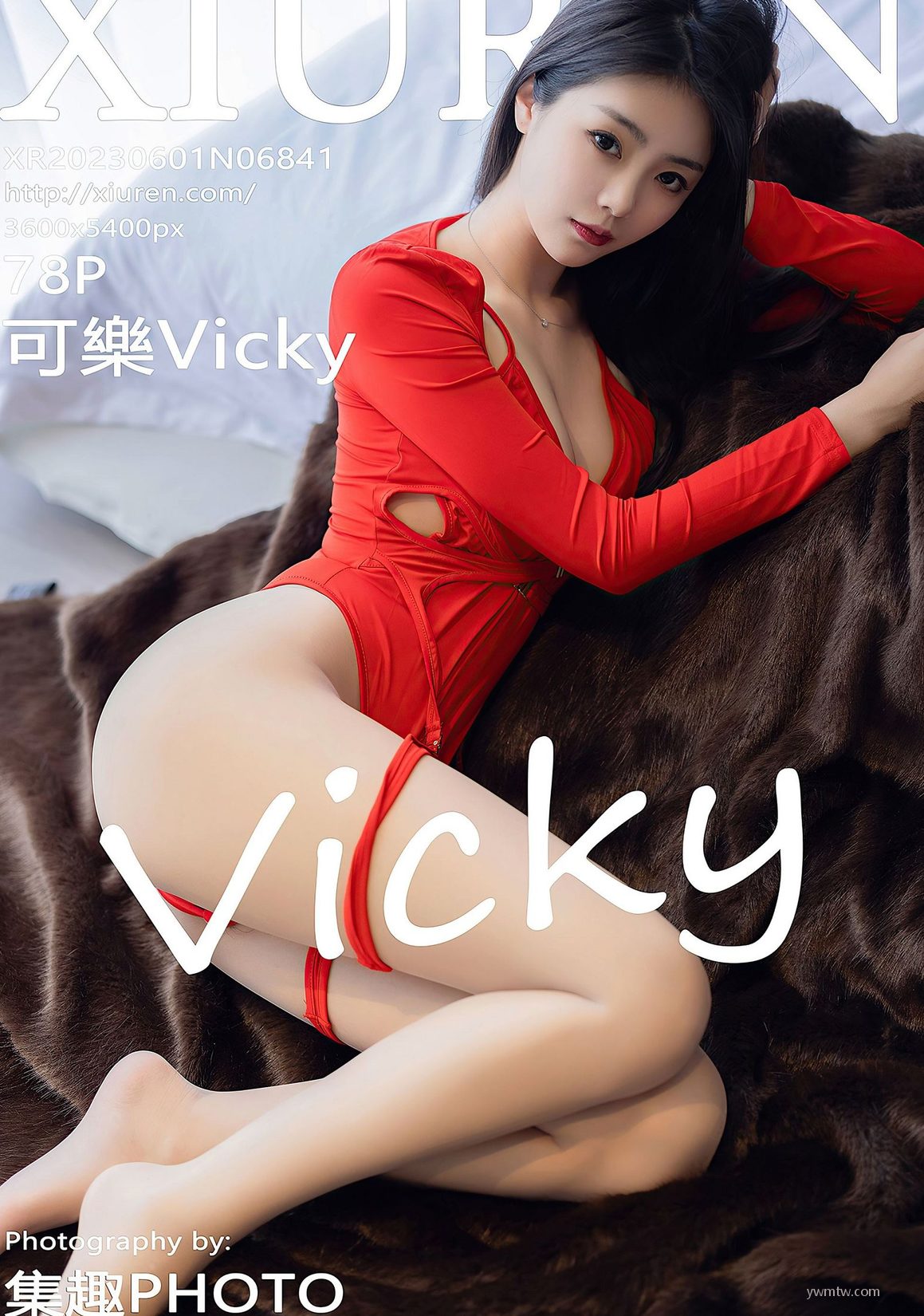 ɫ˿ ģ [XIURENӰ] ʺɫ  Vicky ȻӰ No.6841  P.4